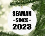 Seaman Since 2023 - Circle Ornament
