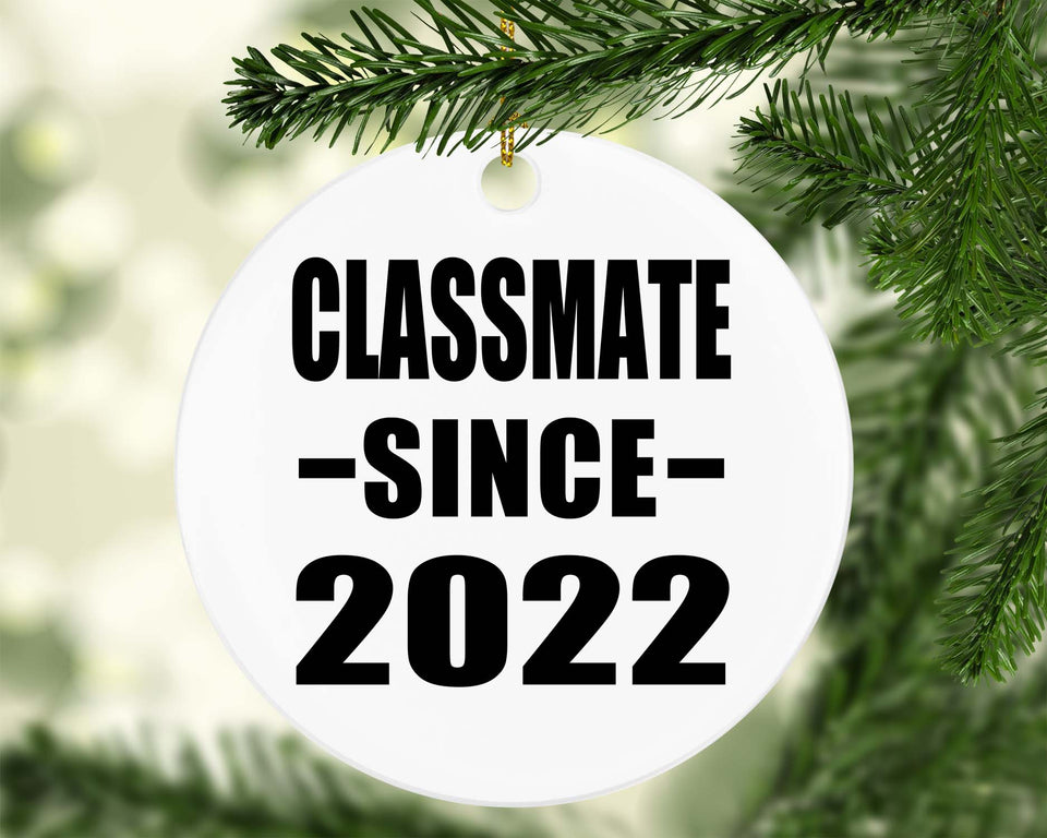 Classmate Since 2022 - Circle Ornament