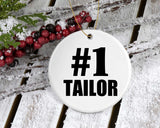 Number One #1 Tailor - Circle Ornament