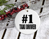 Number One #1 Taxi Driver - Circle Ornament