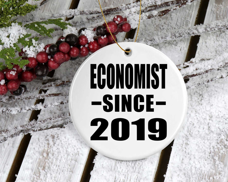 Economist Since 2019 - Circle Ornament