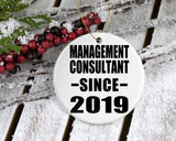 Management Consultant Since 2019 - Circle Ornament