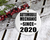 Automobile Mechanic Since 2020 - Circle Ornament