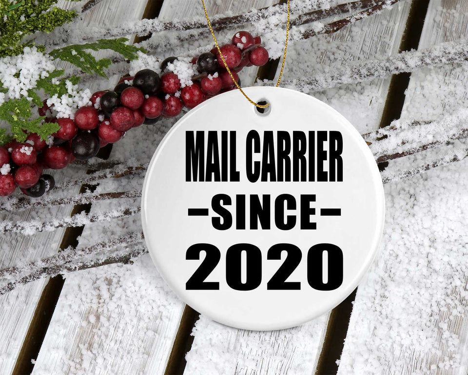 Mail Carrier Since 2020 - Circle Ornament