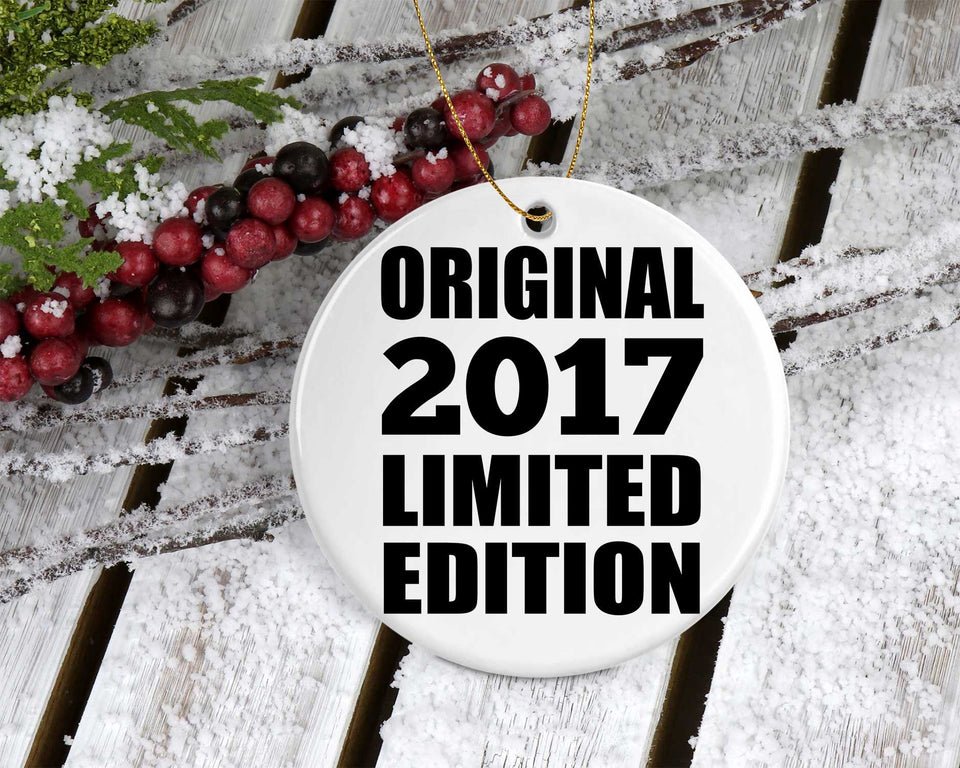 7th Birthday Original 2017 Limited Edition - Circle Ornament