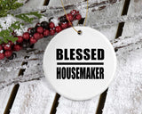 Blessed Housemaker - Circle Ornament
