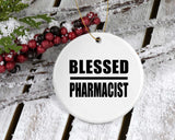 Blessed Pharmacist - Circle Ornament