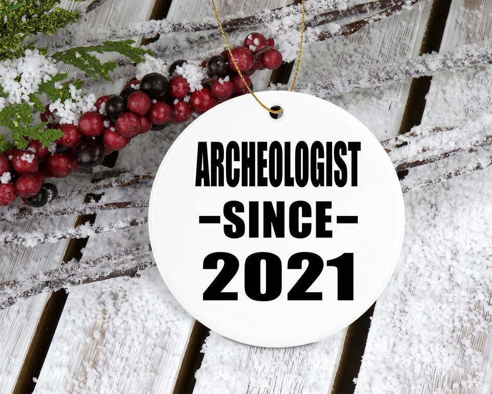 Archeologist Since 2021 - Circle Ornament