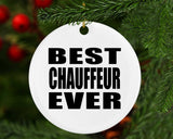 Best Chauffeur Ever - Circle Ornament