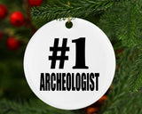Number One #1 Archeologist - Circle Ornament