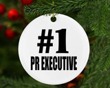 Number One #1 Pr Executive - Circle Ornament