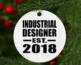 Industrial Designer Established EST. 2018 - Circle Ornament
