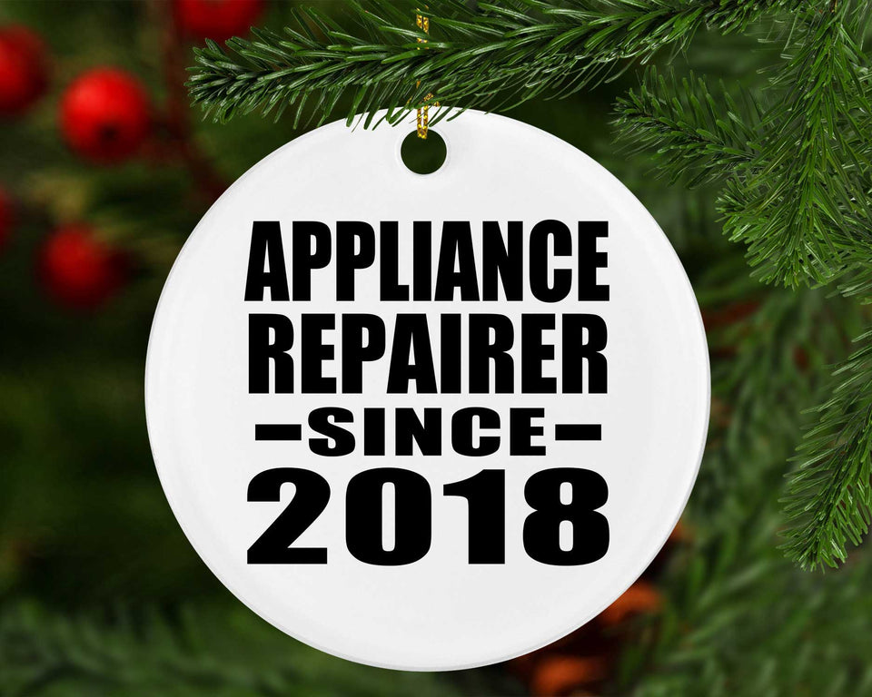 Appliance Repairer Since 2018 - Circle Ornament