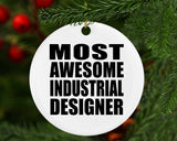 Most Awesome Industrial Designer - Circle Ornament