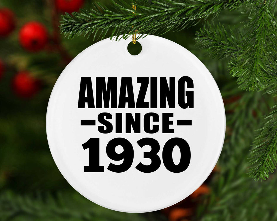 94th Birthday Amazing Since 1930 - Circle Ornament