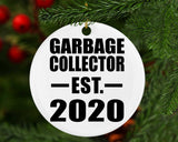 Garbage Collector Established EST. 2020 - Circle Ornament