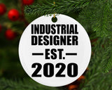 Industrial Designer Established EST. 2020 - Circle Ornament