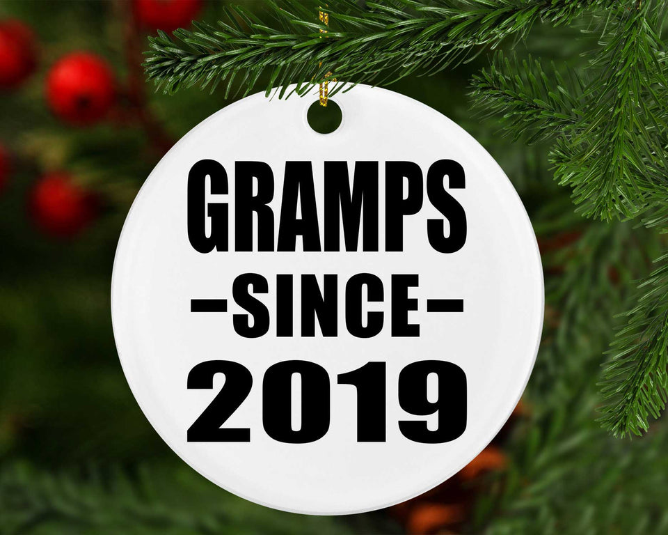 Gramps Since 2019 - Circle Ornament