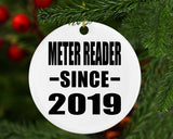 Meter Reader Since 2019 - Circle Ornament