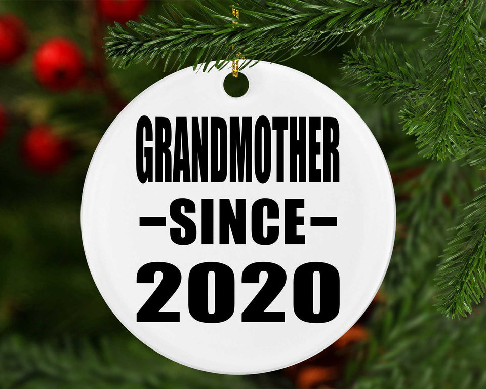 Grandmother Since 2020 - Circle Ornament