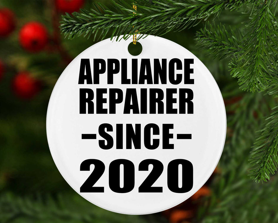 Appliance Repairer Since 2020 - Circle Ornament