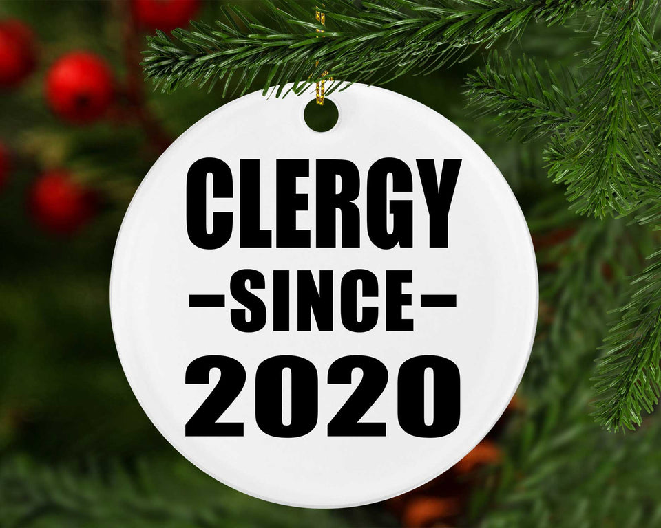 Clergy Since 2020 - Circle Ornament
