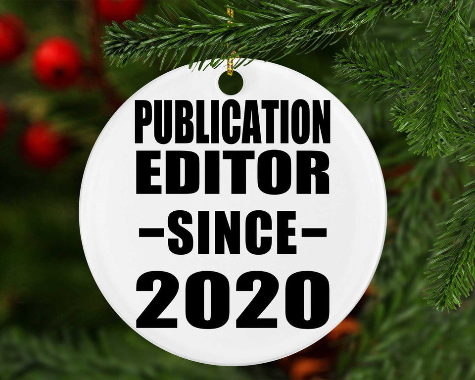 Publication Editor Since 2020 - Circle Ornament