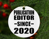 Publication Editor Since 2020 - Circle Ornament