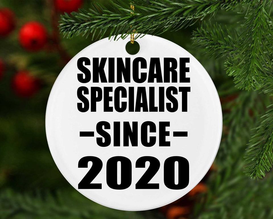 Skincare Specialist Since 2020 - Circle Ornament