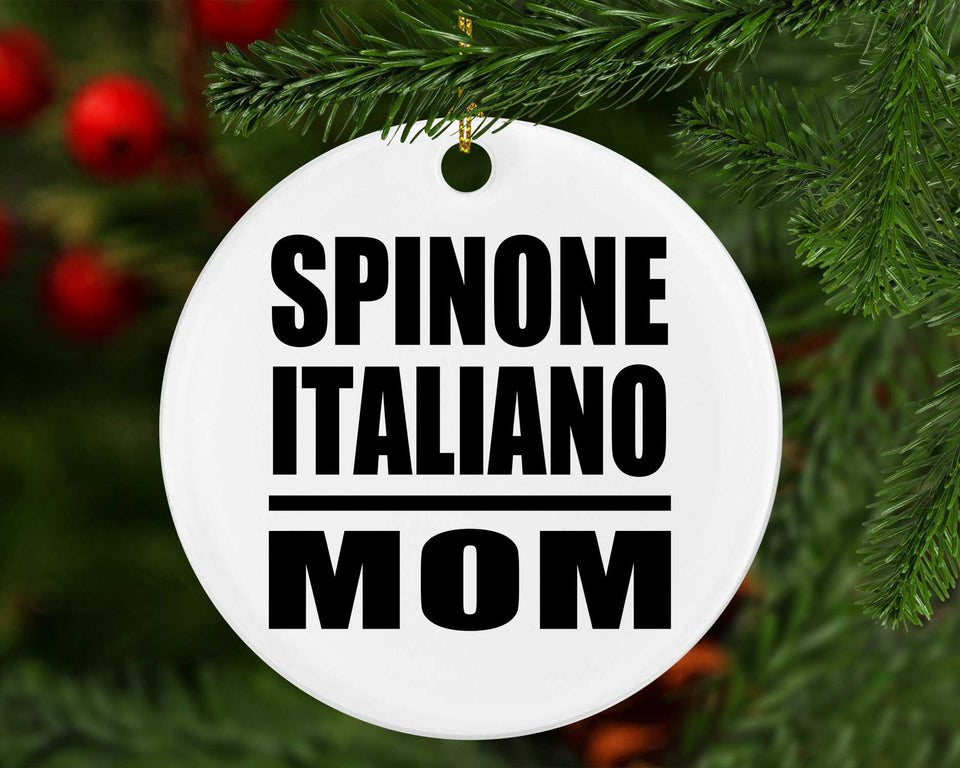 Spinone Italiano Mom - Circle Ornament
