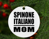 Spinone Italiano Mom - Circle Ornament