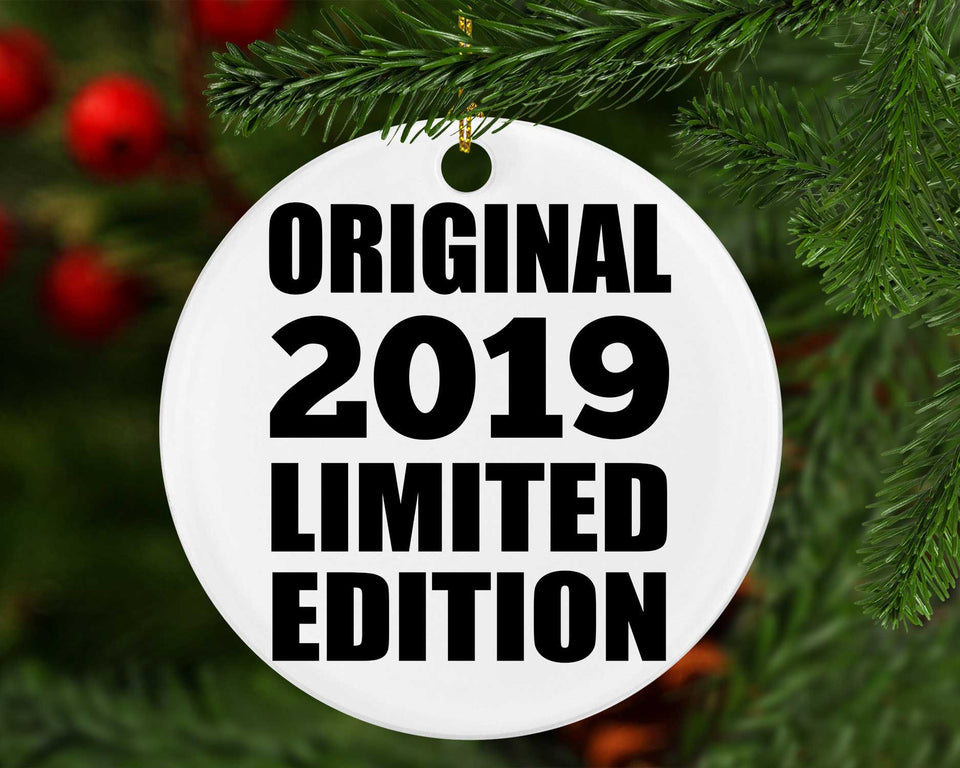 5th Birthday Original 2019 Limited Edition - Circle Ornament