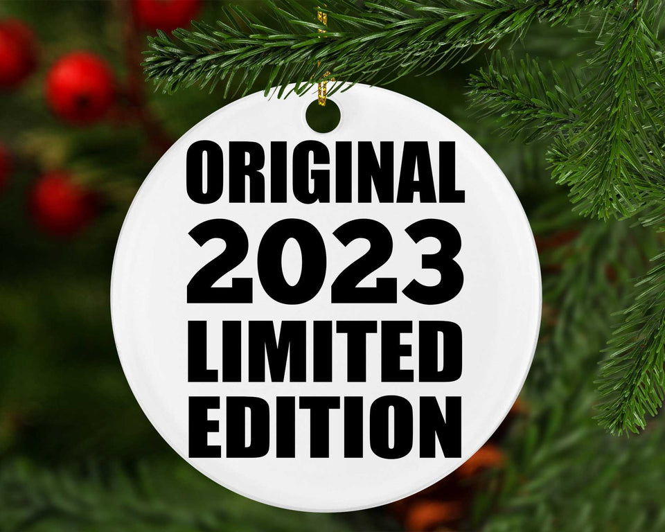 1st Birthday Original 2023 Limited Edition - Circle Ornament