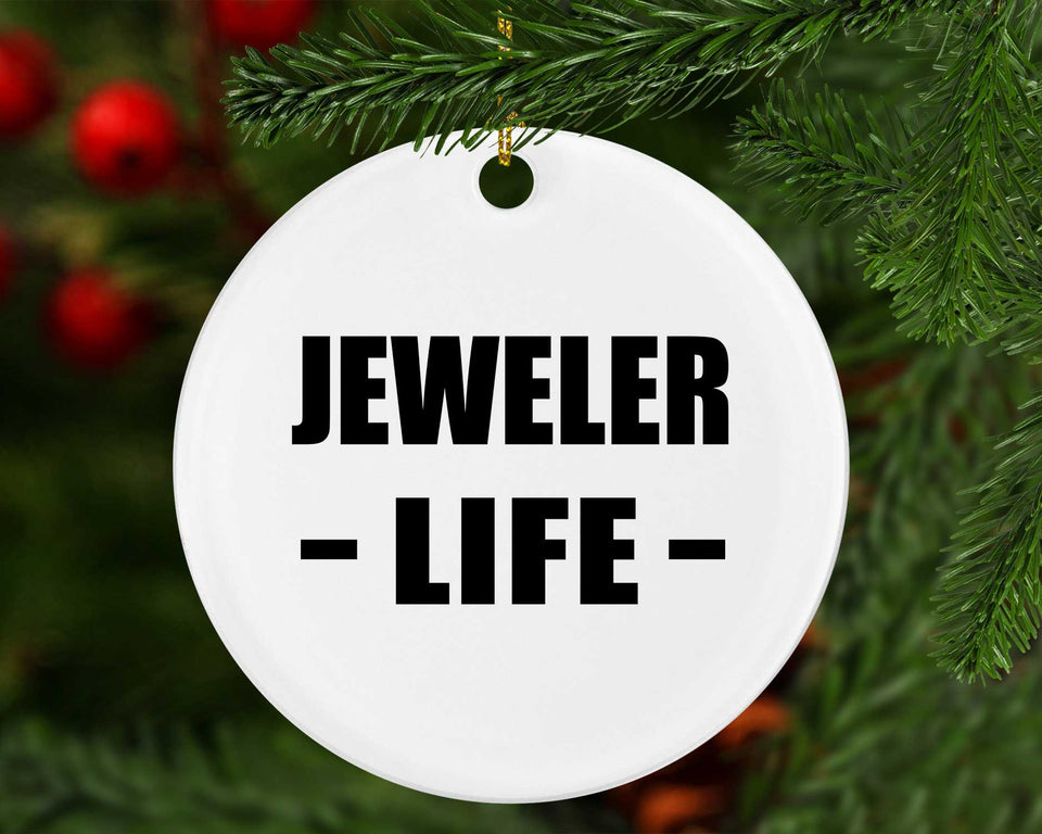 Jeweler Life - Circle Ornament