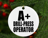 A+ Drill-Press Operator - Circle Ornament