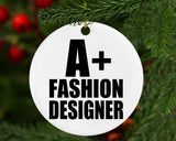 A+ Fashion Designer - Circle Ornament