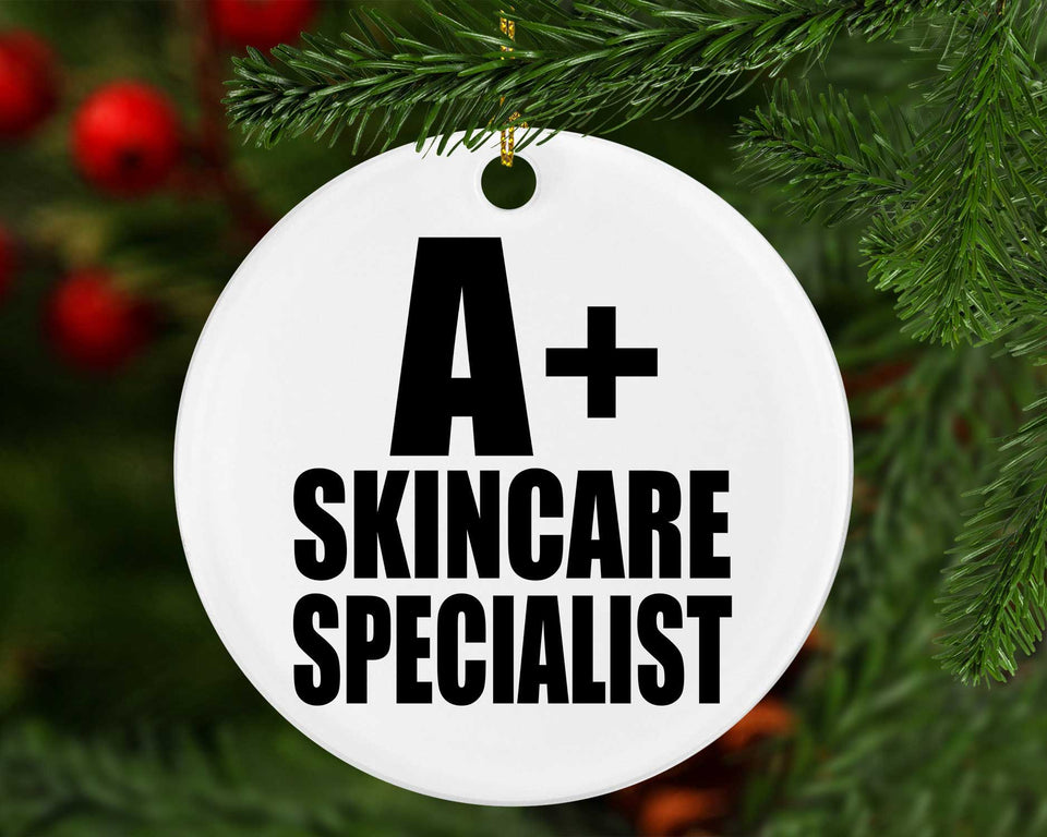 A+ Skincare Specialist - Circle Ornament