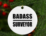 Badass Surveyor - Circle Ornament