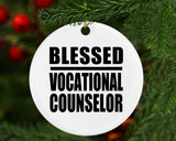 Blessed Vocational Counselor - Circle Ornament