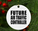 Future Air Traffic Controller - Circle Ornament