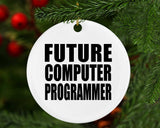 Future Computer Programmer - Circle Ornament