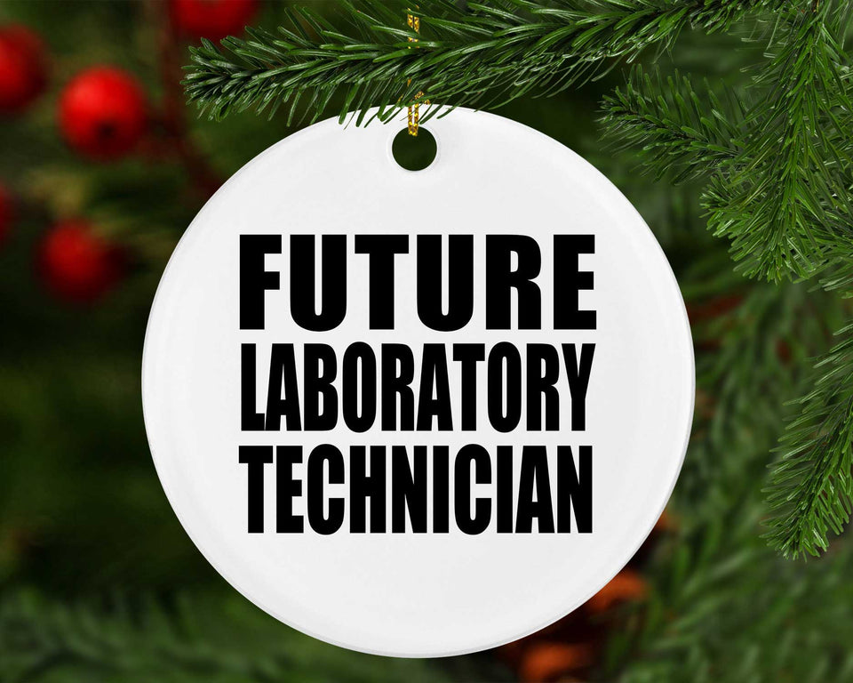 Future Laboratory Technician - Circle Ornament
