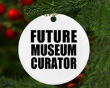 Future Museum Curator - Circle Ornament