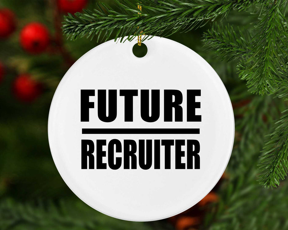 Future Recruiter - Circle Ornament