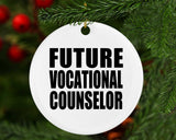 Future Vocational Counselor - Circle Ornament