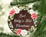Earl Baby's First Christmas - Circle Ornament A
