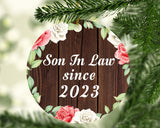 Son In Law Since 2023 - Circle Ornament A