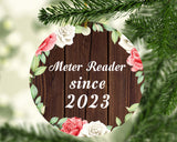 Meter Reader Since 2023 - Circle Ornament A