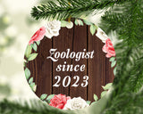Zoologist Since 2023 - Circle Ornament A