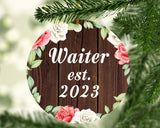 Waiter Established Est. 2023 - Circle Ornament A